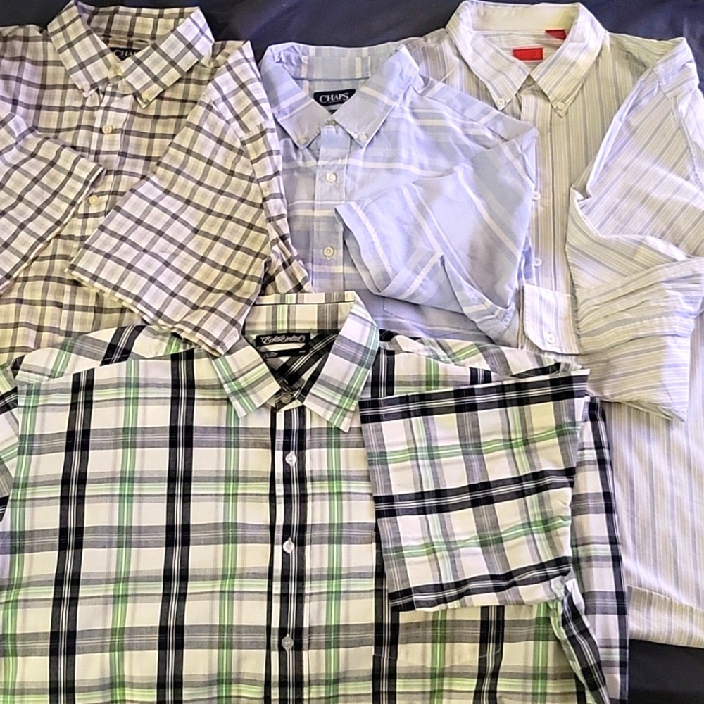 Men's 2XL shirts for the price of 1.